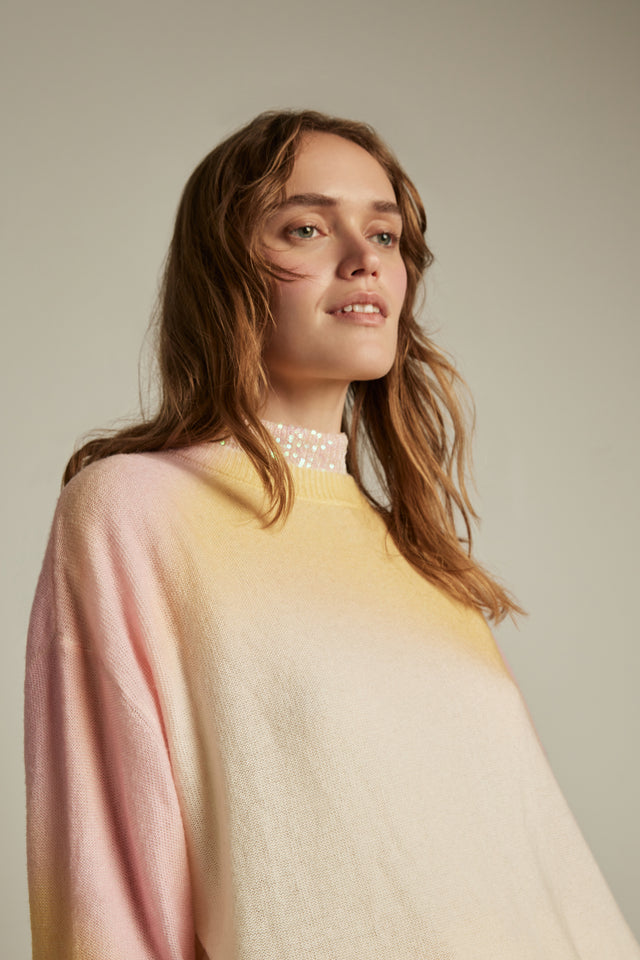 Jumper Kalia pastel haze - Kalia is all about softness. A pastel haze made of... - 3/4