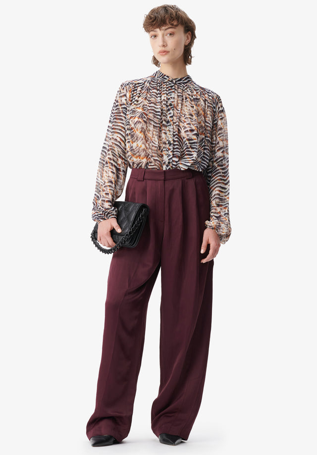 Blouse Baylin zebra shibori - It's simply chic. Featuring a flowy silhouette and wide sleeves,... - 5/6