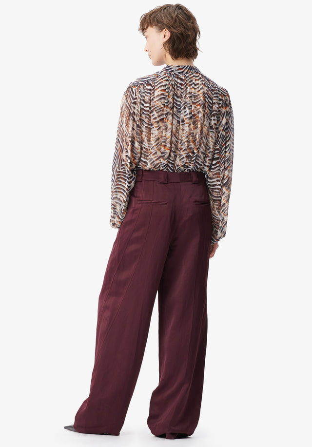Blouse Baylin zebra shibori - It's simply chic. Featuring a flowy silhouette and wide sleeves,... - 4/6