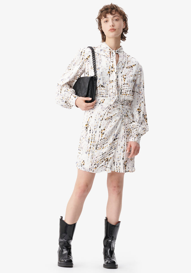 Shoulderbag Mauvi lalagram black - An artful lala Berlin monogram is embroidered on the quilted... - 2/6