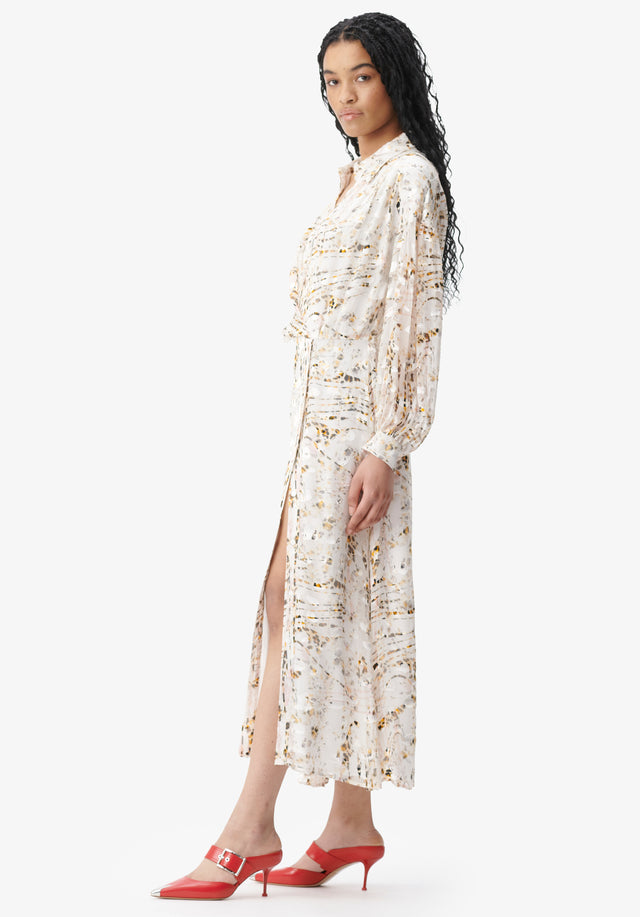 Dress Dijan stripy leo - With its rich fabric and new stripy leo print, this... - 2/5
