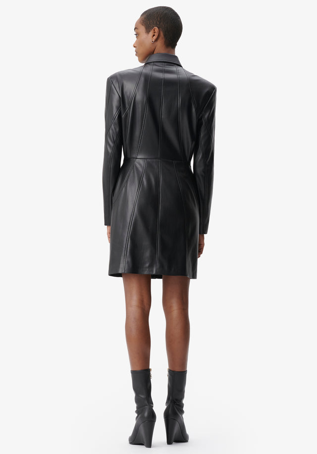 Dress Dorith black - It's a different kind of shirt dress. Dorith is made... - 3/6