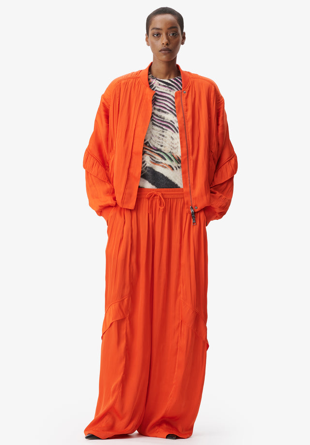 Jacket Jordi paprika - Not your average bomber. This piece is truly special due... - 4/7