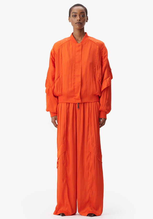 Jacket Jordi paprika - Not your average bomber. This piece is truly special due... - 1/7