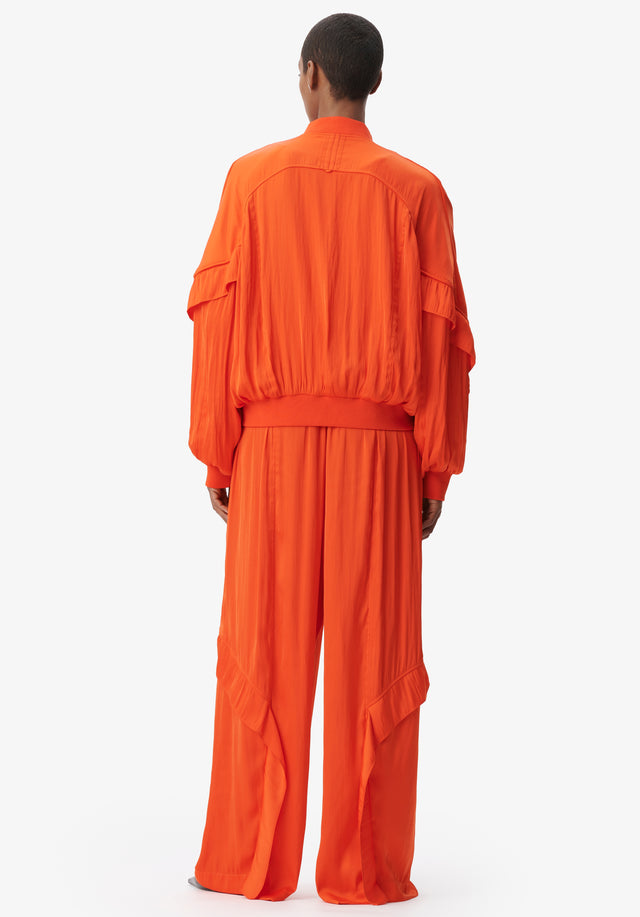 Jacket Jordi paprika - Not your average bomber. This piece is truly special due... - 3/7