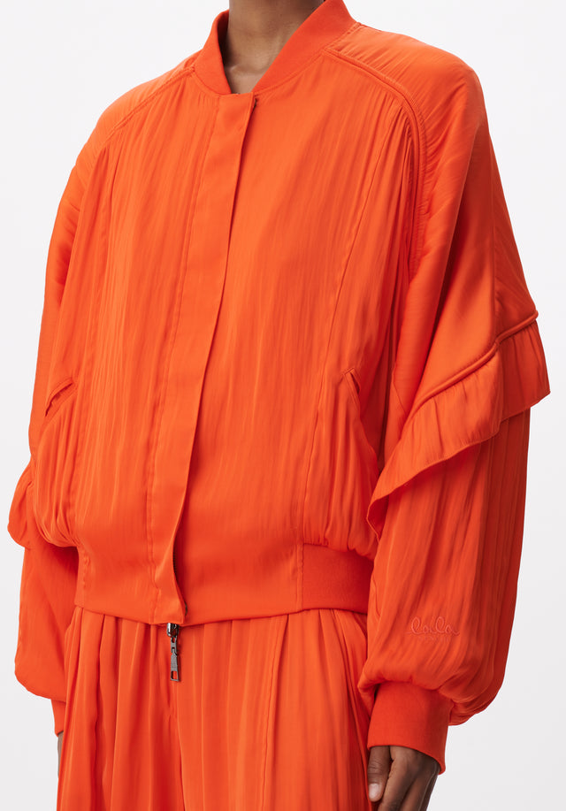 Jacket Jordi paprika - Not your average bomber. This piece is truly special due... - 5/7