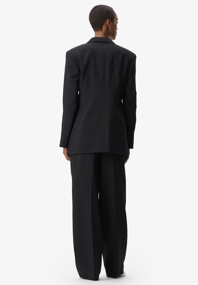Jacket Jupiter black - A fusion of traditionally masculine and traditionally feminine connotations with... - 3/5