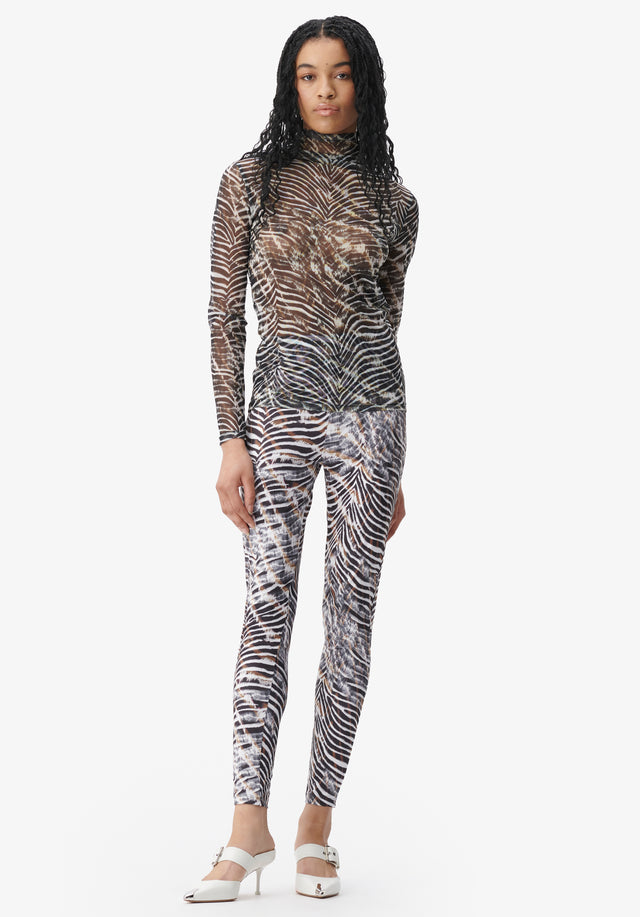 Legging Leonie dark zebra shibori - Feel free to mix and match! This legging is the... - 1/5