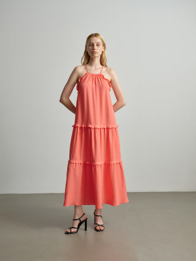 Dress Daau underwater melon - Introducing the Dress Daau by Lala Berlin: a stunning tiered...
