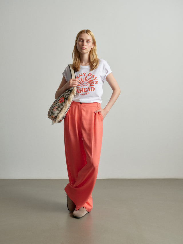 Pants Polko underwater melon - Elevate your wardrobe with our Pants Polko. Made of 100%... - 1/2