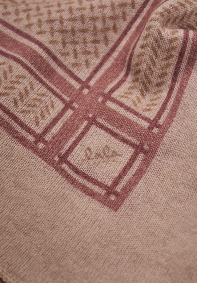Triangle Heritage Double sand flip - For Spring/Summer 23, the luxuriously soft, triangle-shaped cashmere scarf features... - 5/7