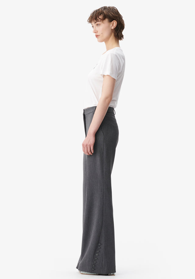 T-shirt Cara white - The classic Cara, easy and feminine. Made of 100% cotton... - 3/5