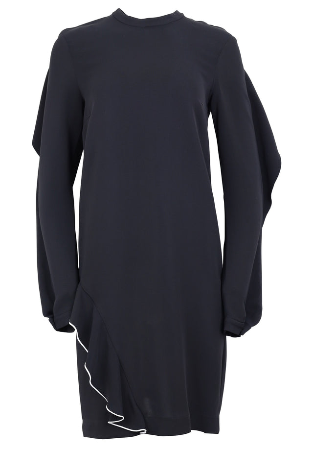 Pre-loved Dress Mina Crepe Solid - S Black - This item has been loved by someone before you, but... - 1/1