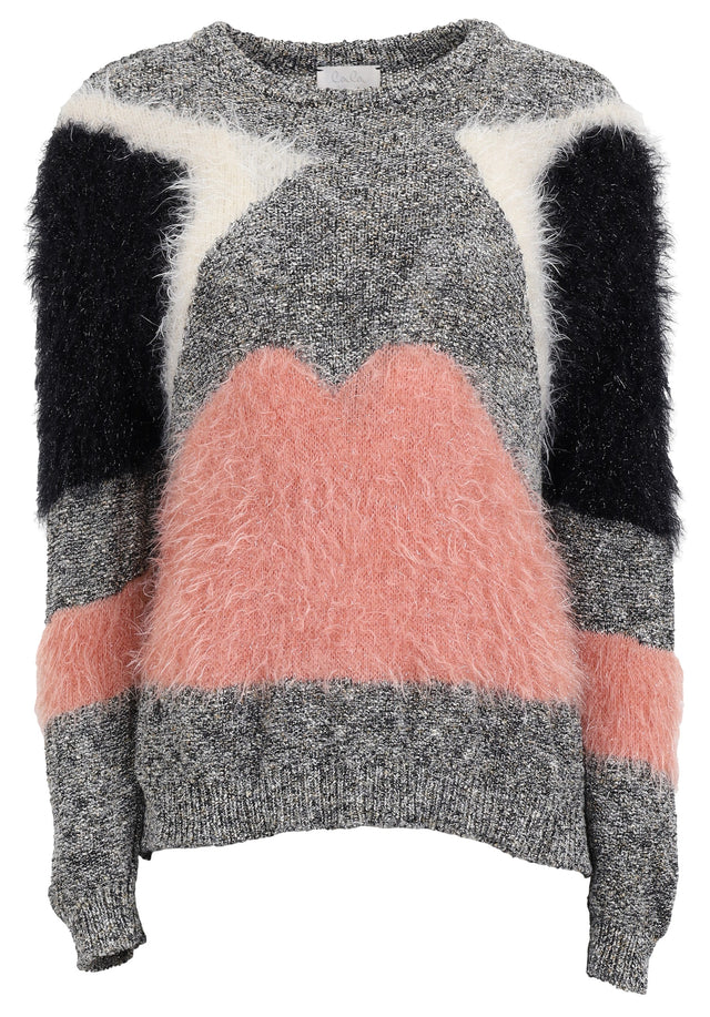 Pre-loved Jumper Amon - XS Speckled Grey - This item has been loved by someone before you, but... - 1/1
