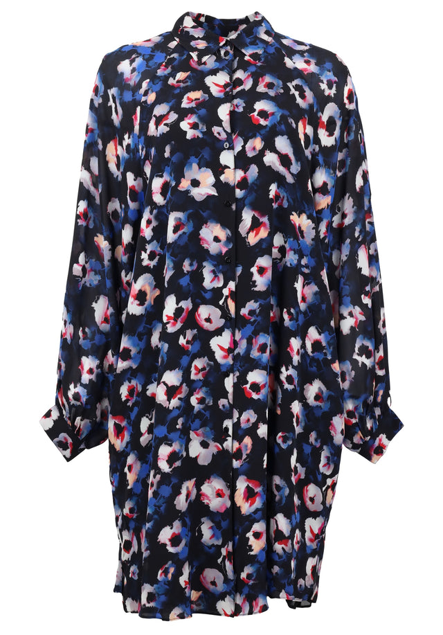 Pre-loved Dress Diem - XS Winter Blossom Blue - One of our favorites and your everyday sidekick, the easy... - 1/1