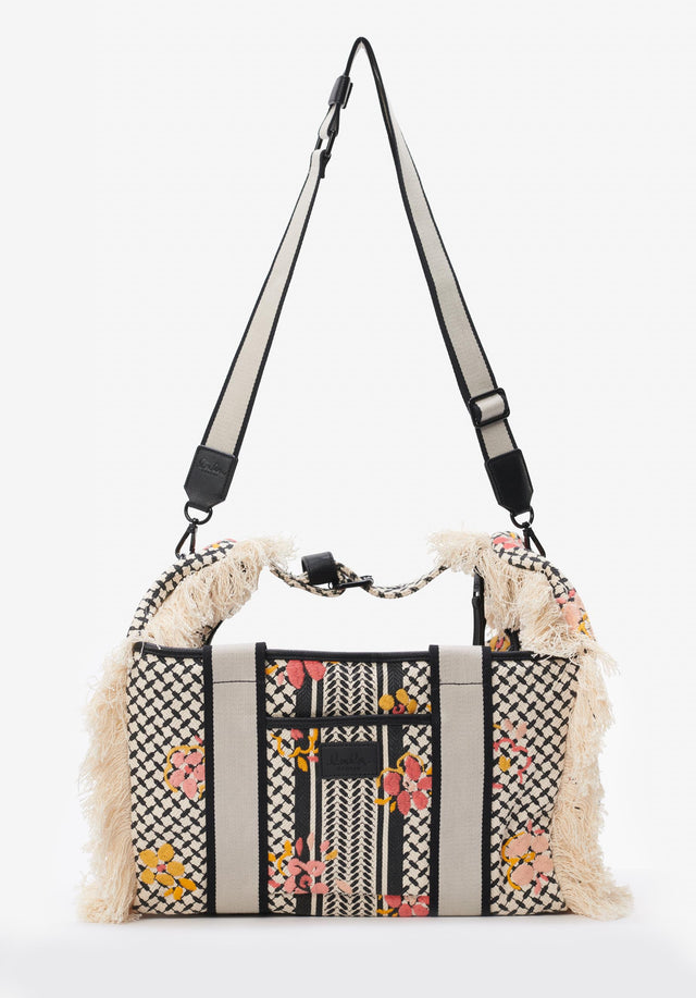 Big Bag Muriel heritage flower embroidery - Introducing our Spring Summer 2024 special Big Bag Muriel This... - 1/5