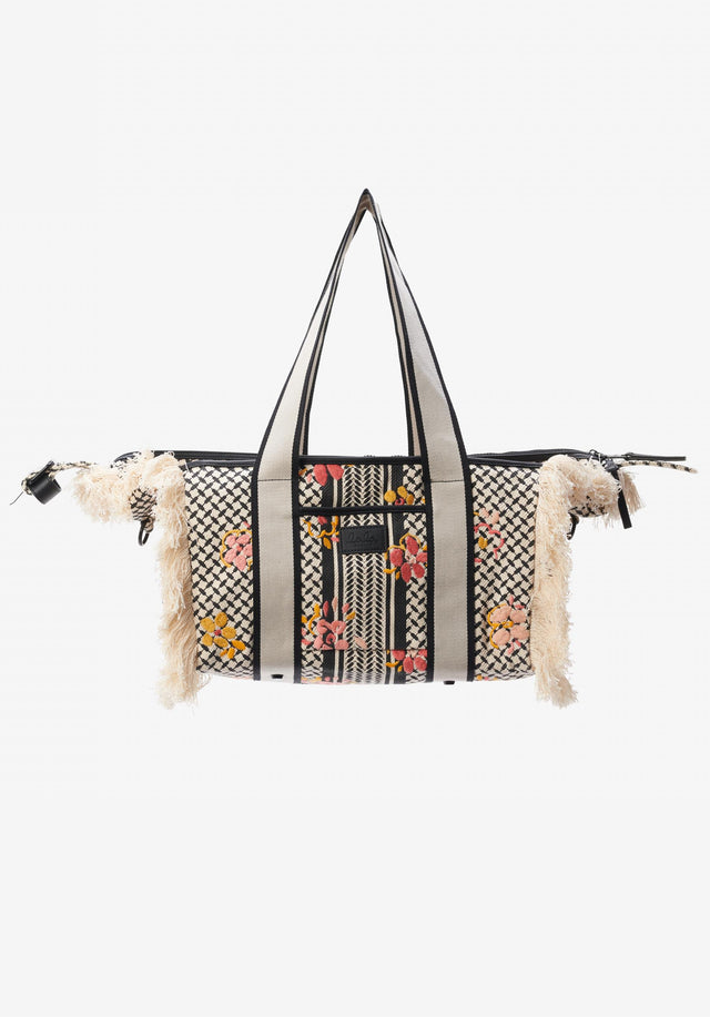 Big Bag Muriel heritage flower embroidery - Introducing our Spring Summer 2024 special Big Bag Muriel This... - 3/5