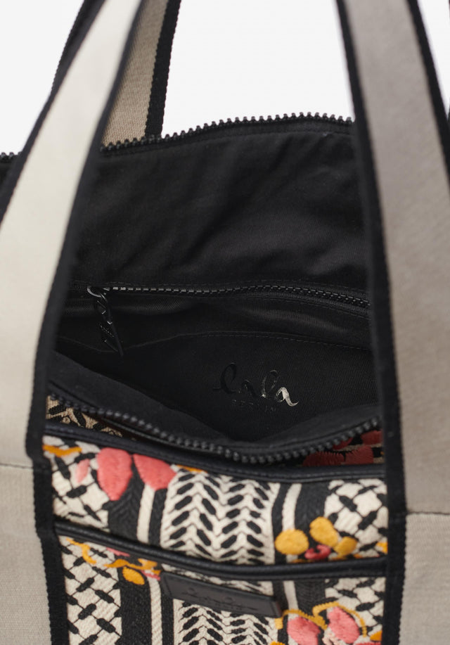 Big Bag Muriel heritage flower embroidery - Introducing our Spring Summer 2024 special Big Bag Muriel This... - 5/5