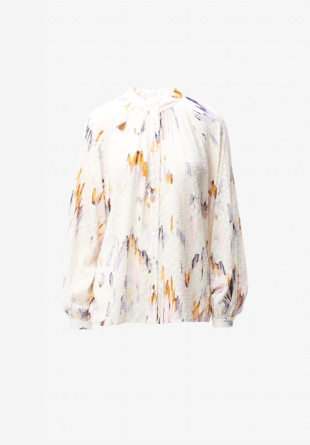 Blouse Binoa floral fountain pink - Crafted from luxurious fil coupe 100% viscose fabric, Blouse Binoa... - 2/2