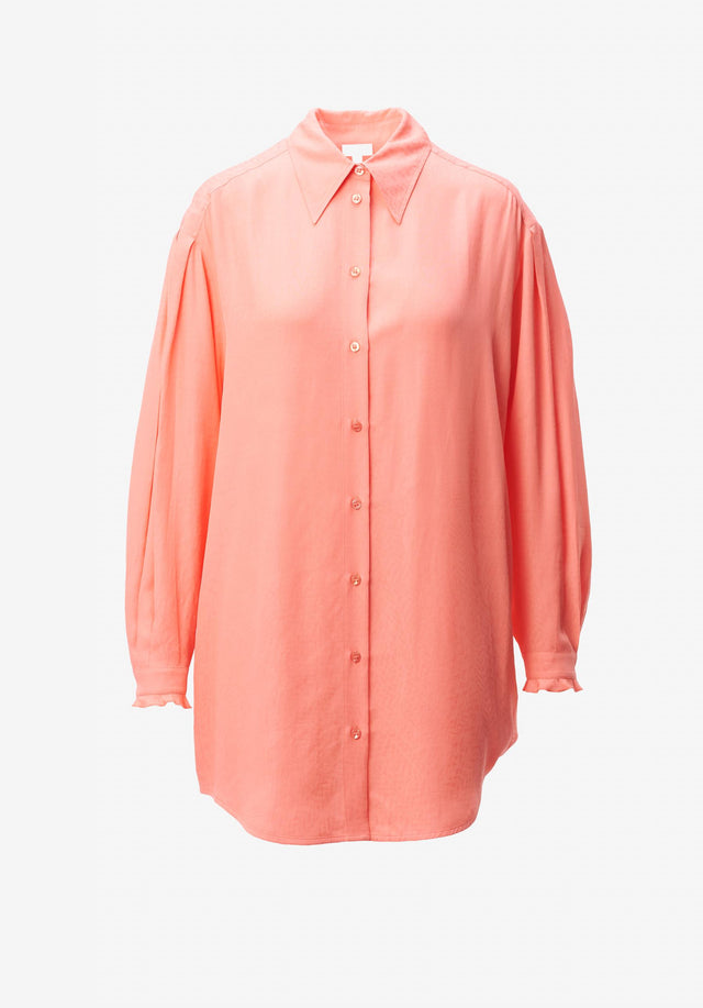 Dress Dakil underwater melon - Introducing our carefree high-summer shirtdress. This effortless piece boasts a... - 2/2