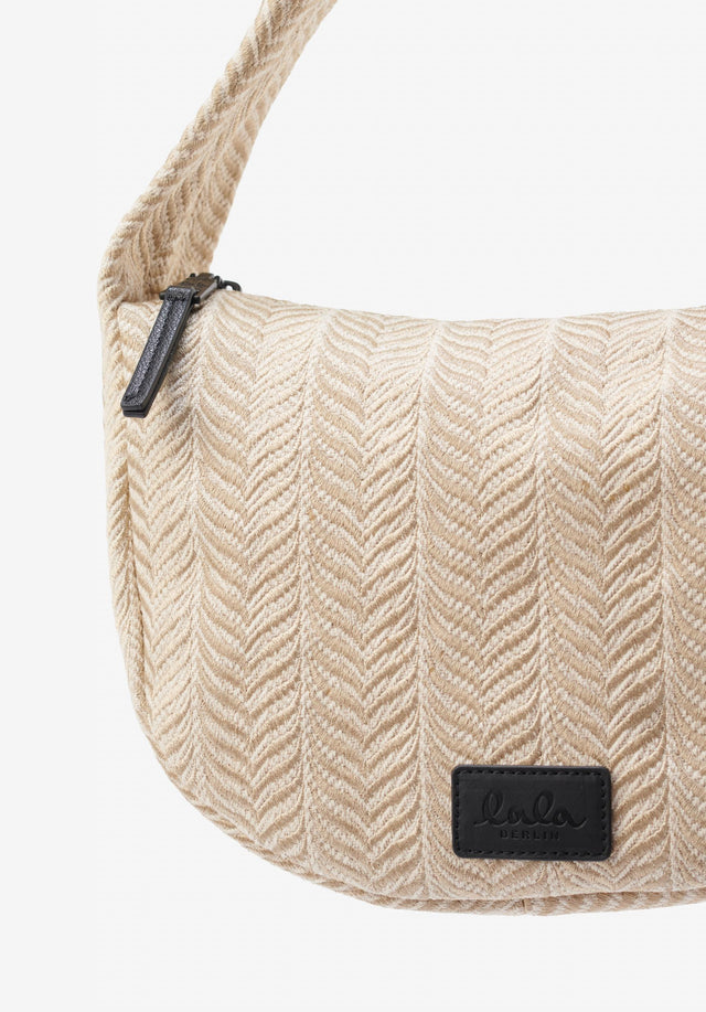 Handbag Mael chevron creme brulee - Elevate your summer style with the cushiony comfort and casual... - 2/2