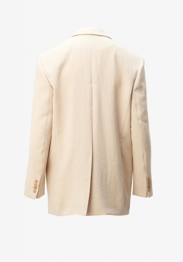 Jacket Janet sesame - Introducing Jacket Janet in a refreshing spring/summer creme version, expertly... - 4/4