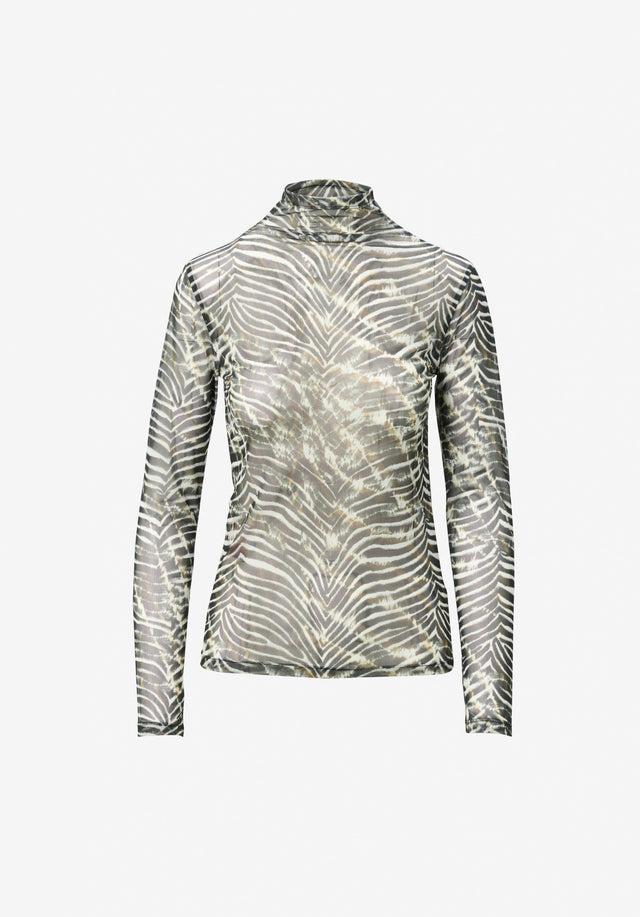 Longsleeve Carolyn dark zebra shibori - Carolyn is the perfect choice for layering this fall/winter, featuring... - 5/5