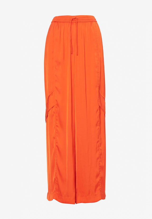 Pants Perre paprika - These lightweight pants are made from a liquid fabric that... - 5/5