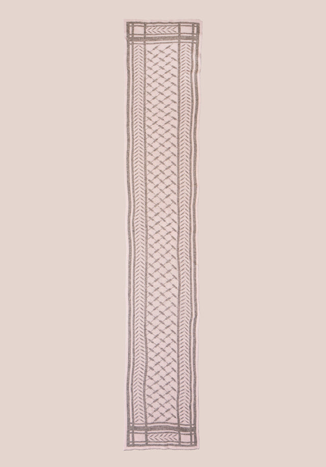 Scarf Chuck City Candy - A soft cashmere scarf with an elaborate jaquard knitting technique... - 3/3