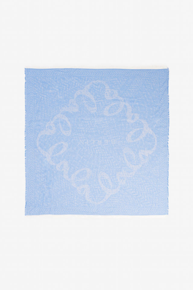 Scarf Arian soft azure - Embrace summer in style with our super lightweight scarf, crafted... - 1/2