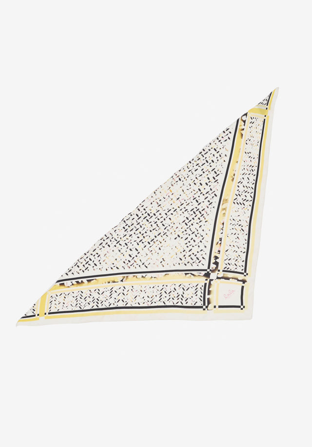 Triangle Aina floral leo sunflower - Soft as a breeze, this silk triangle can be styled... - 3/3