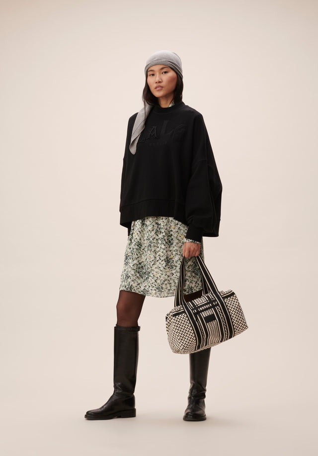 Small Bag Muriel Heritage Off-White_Black - A small version of our bestselling Big Bag Muriel, made... - 2/7