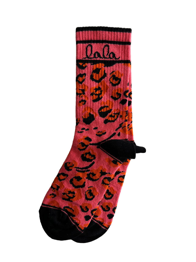 Socks Anna leo jacquard - Introducing the Lala Berlin Leo Jacquard Socks: where fierce style... - 1/1