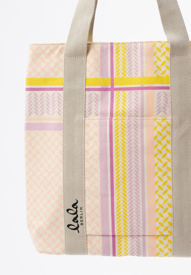 Tote Carmela multicolor pale pink - A lala classic! Tote Carmela is a great all-rounder. She... - 2/3