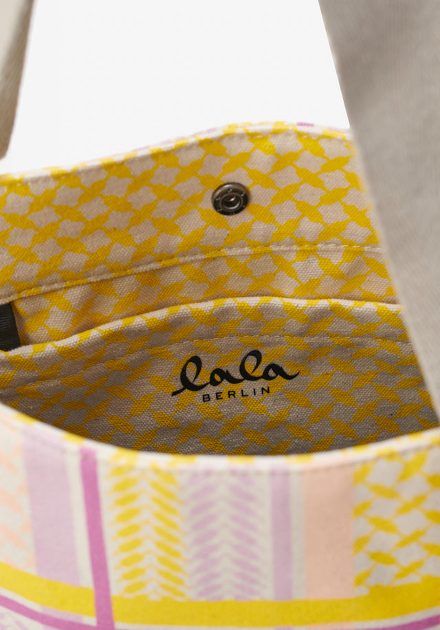 Tote Carmela multicolor pale pink - A lala classic! Tote Carmela is a great all-rounder. She... - 3/3
