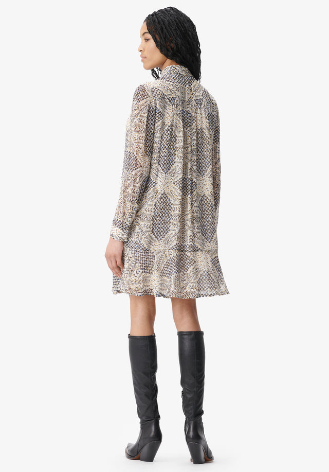 Dress Dandara heritage star vanilla - In our heritage print for Fall/Winter 23, we used a... - 3/5