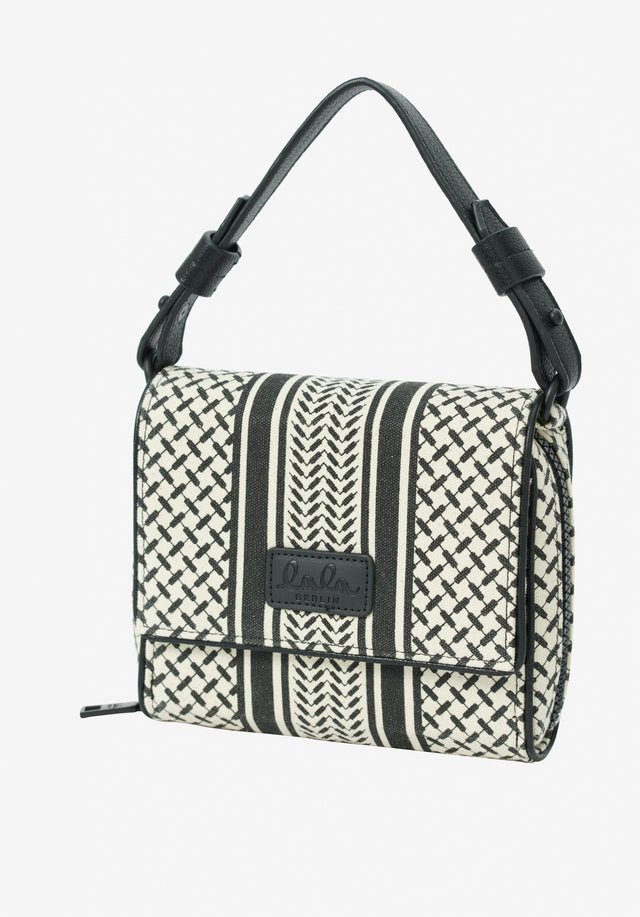 Crossbody Migrid heritage stripe black - A new look for our seasonal heritage crossbody bag. Designed... - 5/6