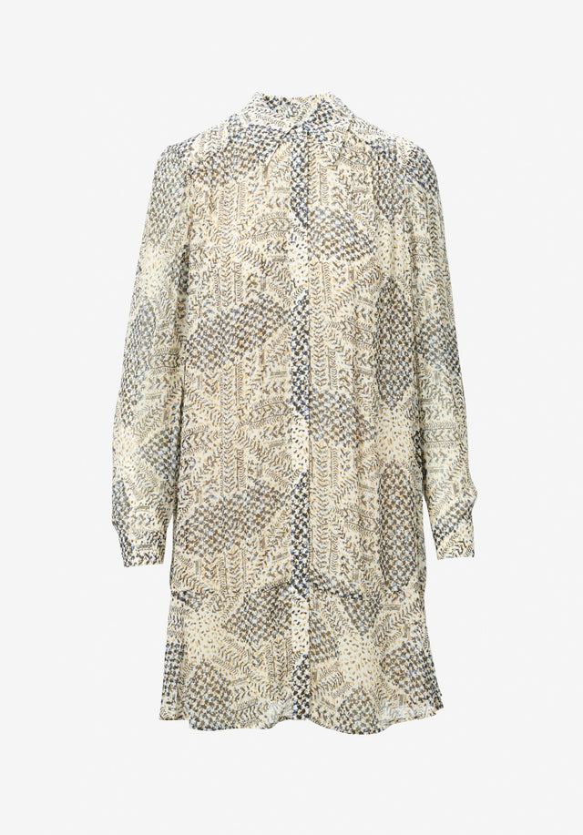 Dress Dandara heritage star vanilla - In our heritage print for Fall/Winter 23, we used a... - 5/5