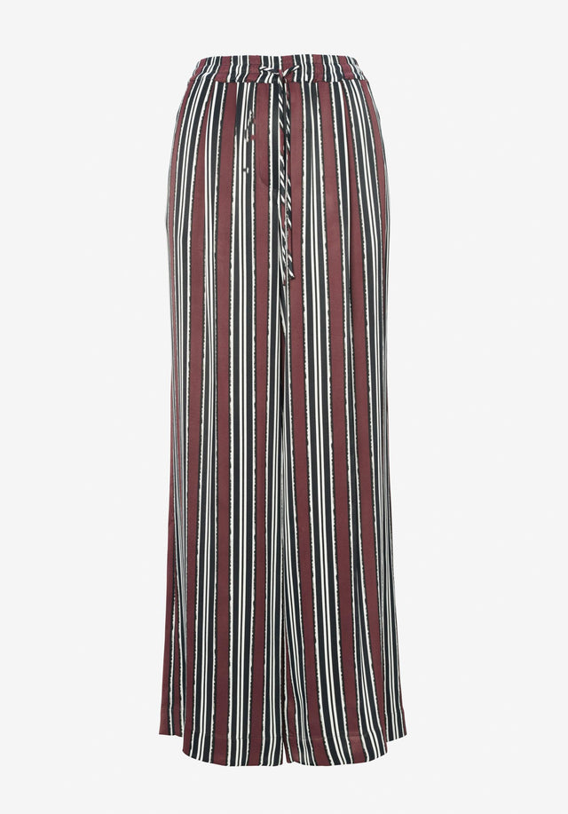 Pants Perlo shibori stripe - With a modern pinstripe pattern, these slouchy, wide leg pyjamas...

