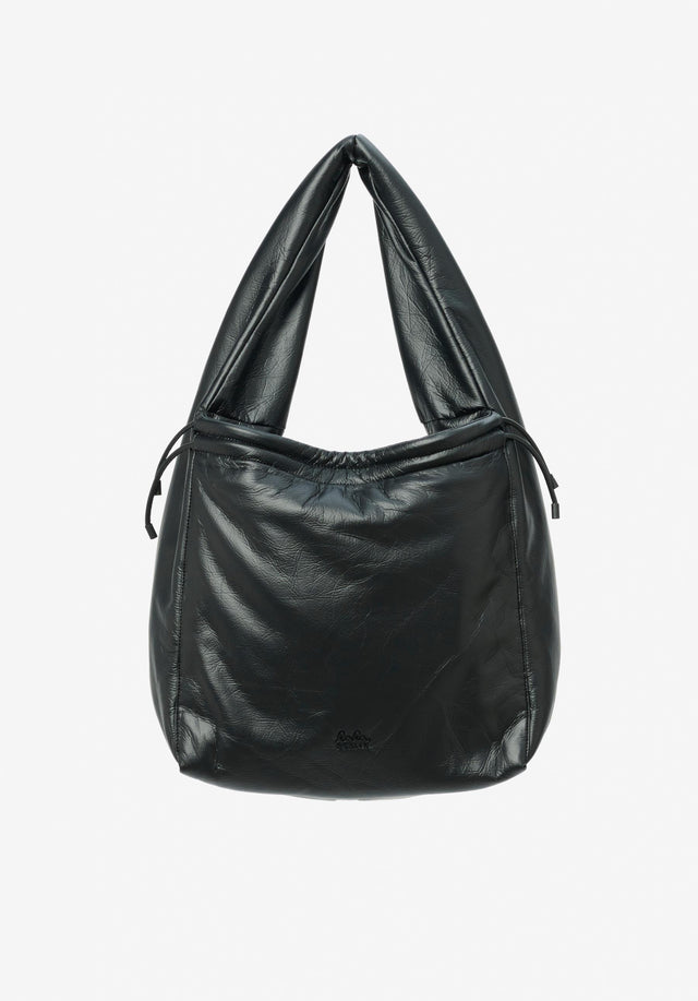 Shopper Memo black - With a simple, yet elegant construction, soft vegan leather meets...
