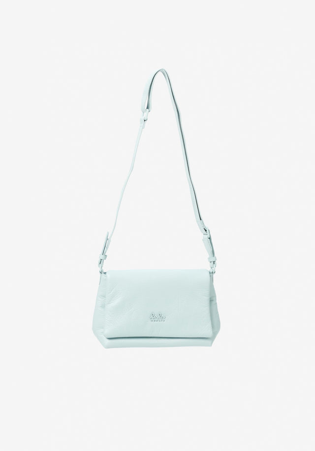 Shoulderbag Mima cloud - Exceptionally soft and lightweight. A padded chain-bag with a monochrome...
