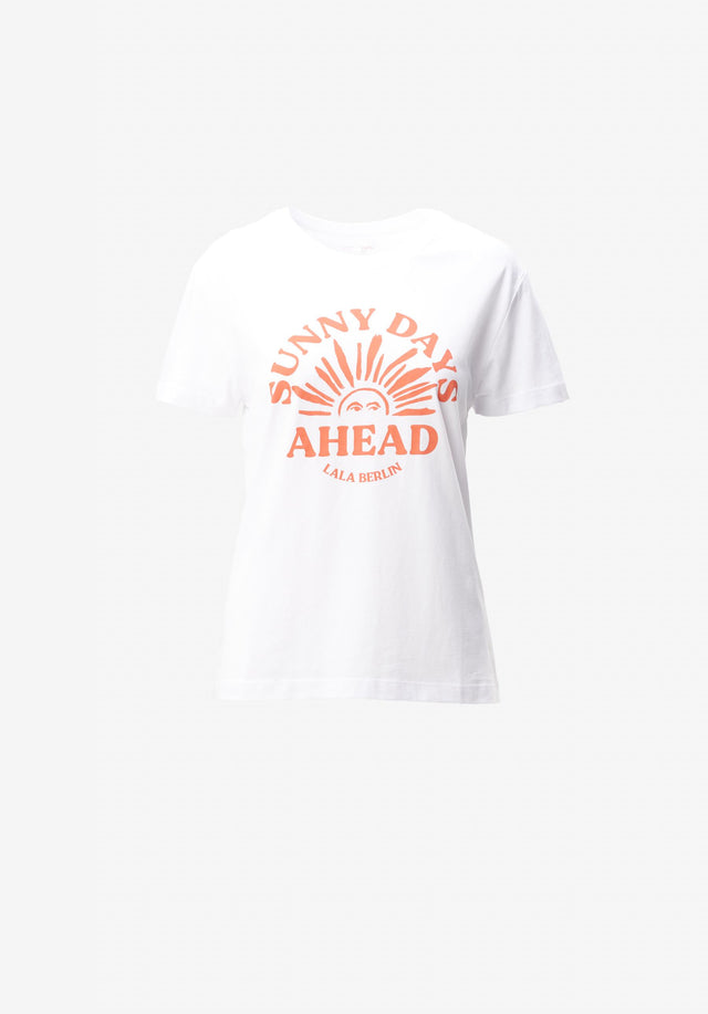 T shirt Cara sunny days - Picture this: The classic white cotton t-shirt, now infused with...
