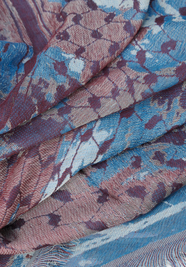 Triangle Amalin shibori fudge - With a buzzing pattern and an amazing array of colors... - 3/4