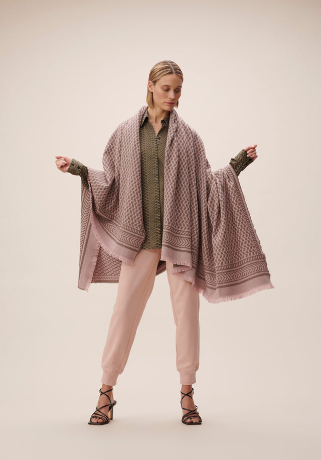 Blanket Albie Kufiya Rose Beige - Our brand-new Holiday Gifting collection „Breakaway“ - perfect for a... - 5/9